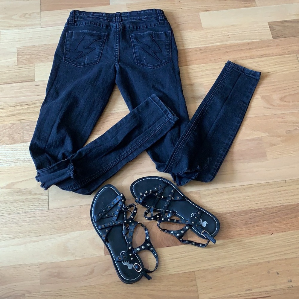 📍FIRM📍’Pins’ ripped distressed skinny jeans - Picture 14 of 16